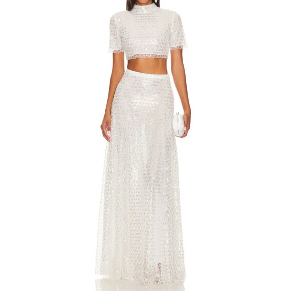 Lovers & Friends Emilia Skirt in White - Picture 1 of 4